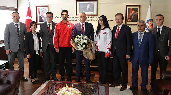 Başkan Zolan’a Gençlik Haftası ziyareti