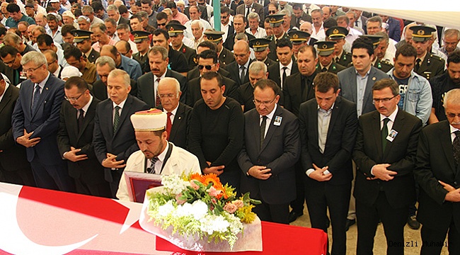 Başsavcı ile birlikte hayatını kaybeden Akşehirli toprağa verildi