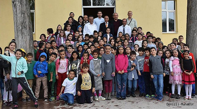 ÇAMELİ KİRAZLIYAYLA İLKOKULU'NA KARDEŞ OKUL ZİYARETİ