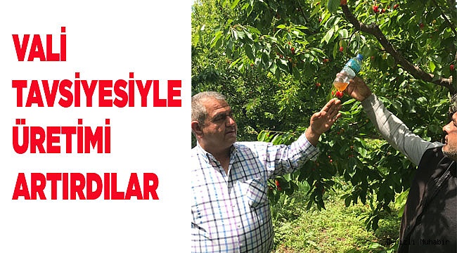 Çiftçilerden Vali Altıparmak’a Teşekkür