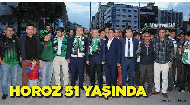 DENİZLİSPOR 51.YILDÖNÜMÜNÜ DELİKLİÇINAR’DA KUTLADI