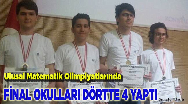 FİNAL 4 ŞAMPİYONLUKLA DÖNÜYOR