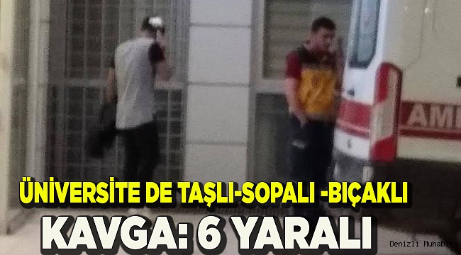 ÖĞRENCİLER BİRBİRİNE GİRDİ