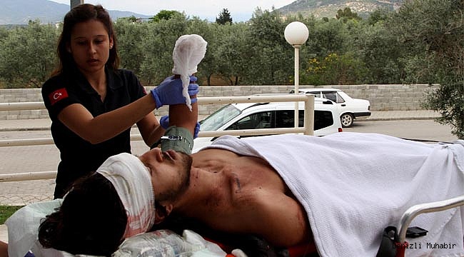Otostop yaptığı araç kaza yaptı. Bileği koptu