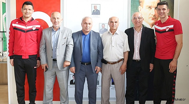 Öztürk ve Bilir’den ASKF’ye ziyaret