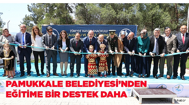 PAMUKKALE BELEDİYESİ’NDEN EĞİTİME BİR DESTEK DAHA