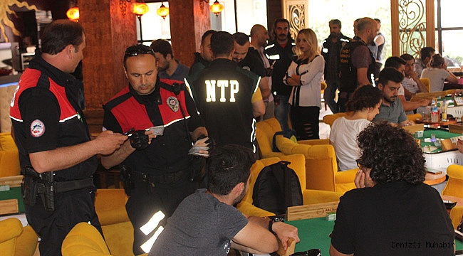PAÜ çevresindeki kafelerde uyuşturucu arandı