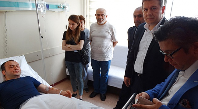 Yaralı korumadan sevindirici haber