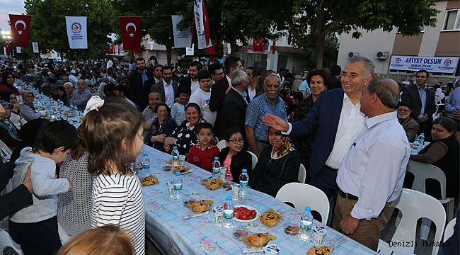 Akkonak'ta iftar bereketi
