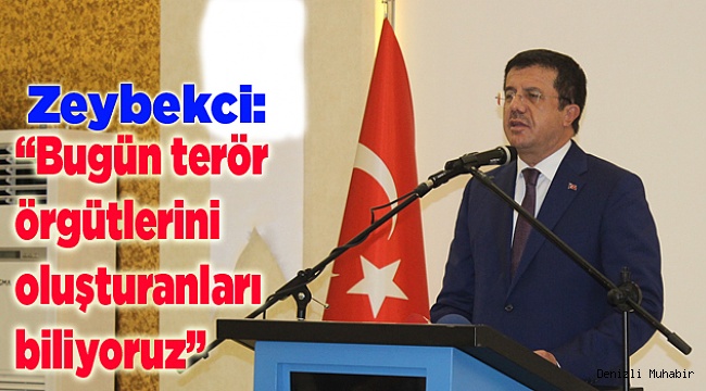“Bugün terör örgütlerini oluşturanları biliyoruz”