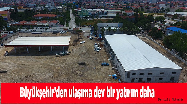 Büyükşehir’den ulaşıma dev bir yatırım daha