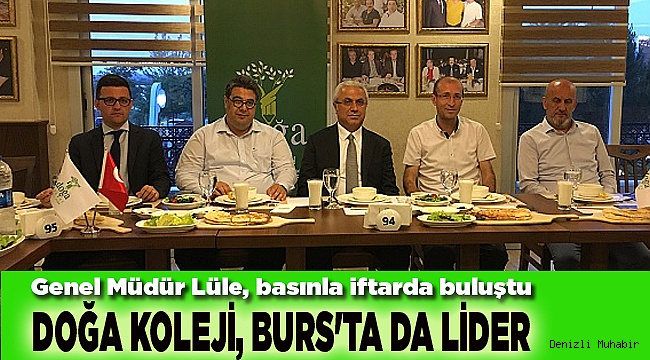 DOĞA KOLEJİ, BURS'TA DA LİDER