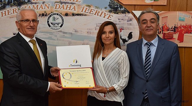 eTwinning Ulusal ve Avrupa Kalite Ödülü Aldılar