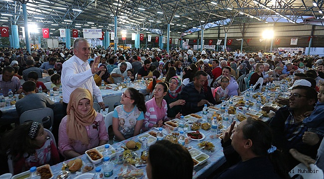 Gönül sofrası Fatih Mahallesi'nde kuruldu