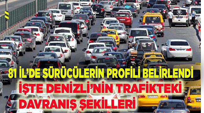 İşte! Denizli'nin trafikteki karnesi