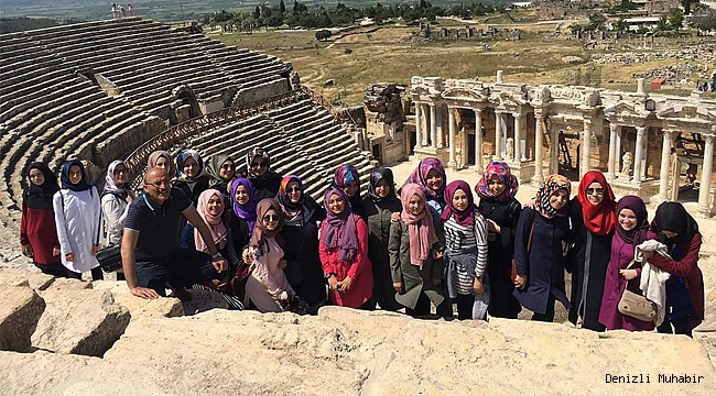 PAMUKKALE BELEDİYESİ SİMAVLI ÖĞRENCİLERİ KONUK ETTİ