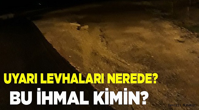 UYARI LEVHALARI NEREDE?