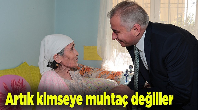 Artık kimseye muhtaç değiller