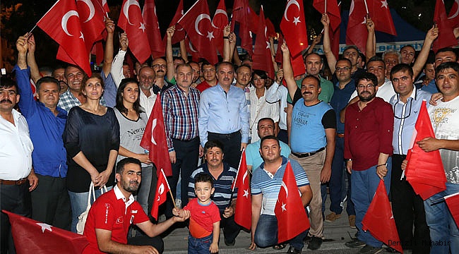 BAŞKAN GÜRLESİN: “15 TEMMUZ’U UNUTTURMAYACAĞIZ”