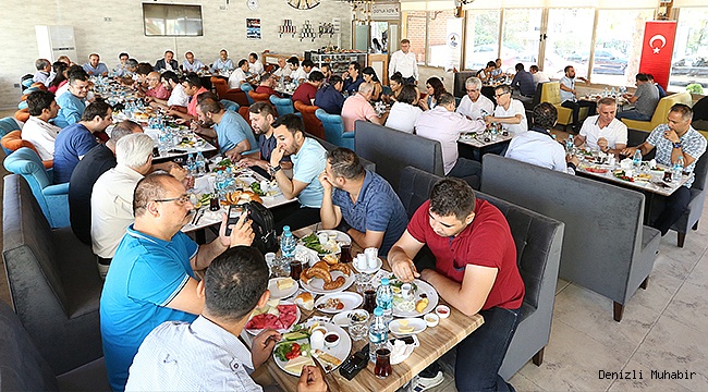 BAŞKAN GÜRLESİN BASIN MENSUPLARIYLA BULUŞTU