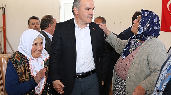 BAŞKAN GÜRLESİN, HER ZAMAN HALKLA İÇİÇE