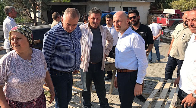 Başkan Özbaş, “Dün gece içimiz iki kez yandı”