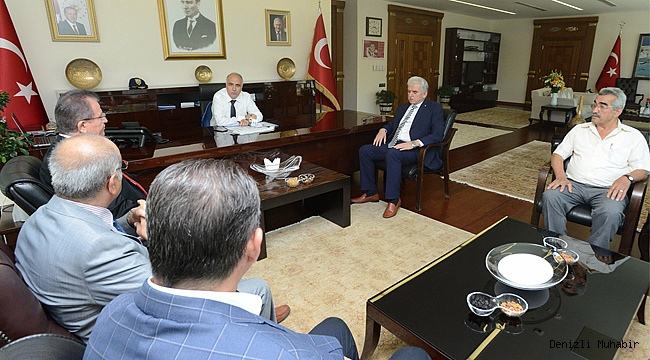 Borsa Heyetinden Vali Karahan’a Ziyaret