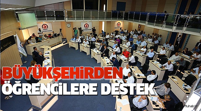 BÜYÜKŞEHİR'DEN 3 BİN ÖĞRENCİYE EĞİTİM DESTEĞİ