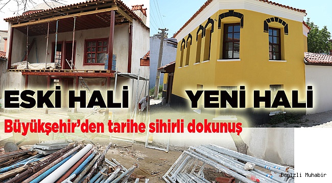 Büyükşehir’den tarihe sihirli dokunuş