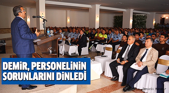 DEMİR, PERSONELİ İLE BİRARAYA GELDİ