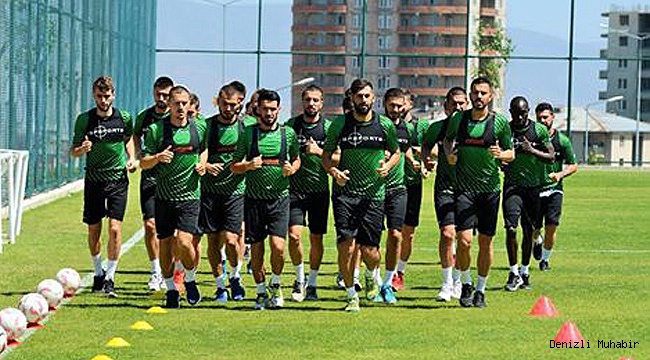 DENİZLİSPOR'UN ERZURUM KAMPI BİTTİ...