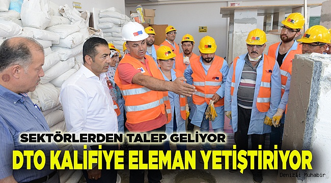 DTO KALİFİYE ELEMAN YETİŞTİRİYOR