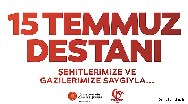 GENÇLER 15 TEMMUZ ŞEHİTLERİNİ ANACAK