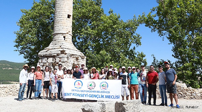 Gençlerden Denizli tarihine yolculuk