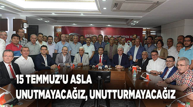“GÜCÜMÜZ MİLLİ İRADE, HEDEF BÜYÜK TÜRKİYE”