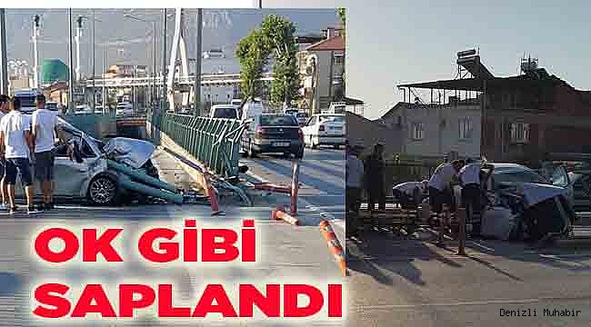 KAYHAN TÜNELİ GİRİŞİNE OK GİBİ SAPLANDI
