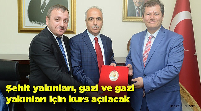Şehit yakınları, gazi ve gazi yakınları için kurs açılacak