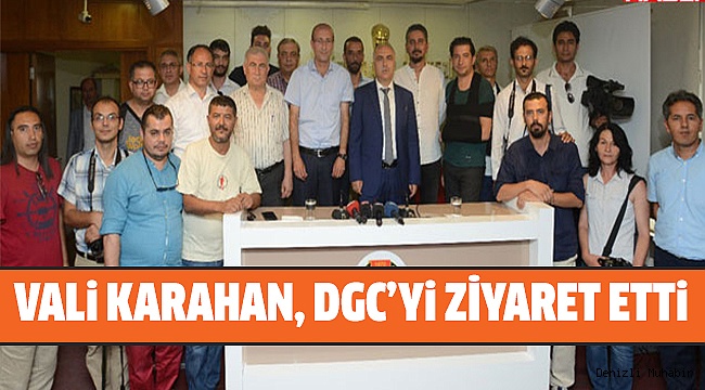 VALİ KARAHAN, DENİZLİ BASINI İLE BULUŞTU