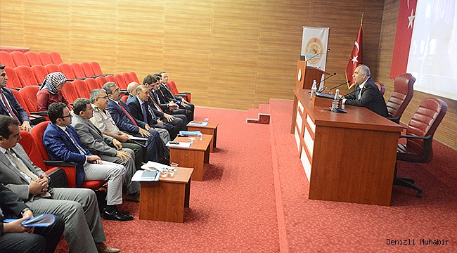 VALİ KARAHAN, KAYMAKAMLARLA BİRARAYA GELDİ