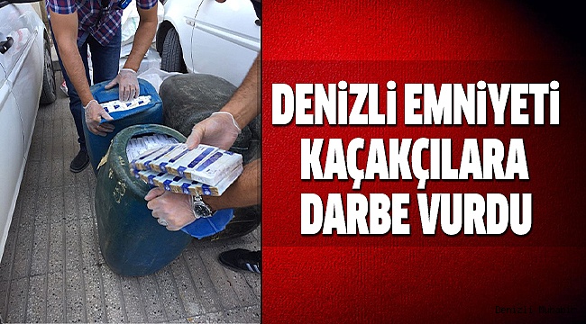 36 BiN KAÇAK SİGARA ELE GEÇİRİLDİ