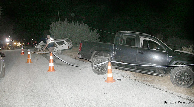Alkollü sürücü dehşet saçtı : 1 ölü, 1 yaralı