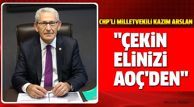 ARSLAN’DAN HÜKÜMETE SERT TEPKİ