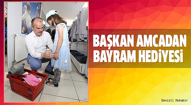 BAŞKAN GÜRLESİN ÇOCUKLARI SEViNDiRDi