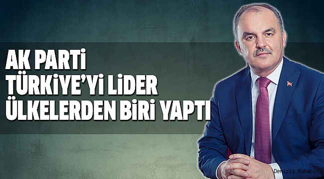 BAŞKAN GÜRLESİN'DEN AK PARTİ'YE KUTLAMA MESAJI