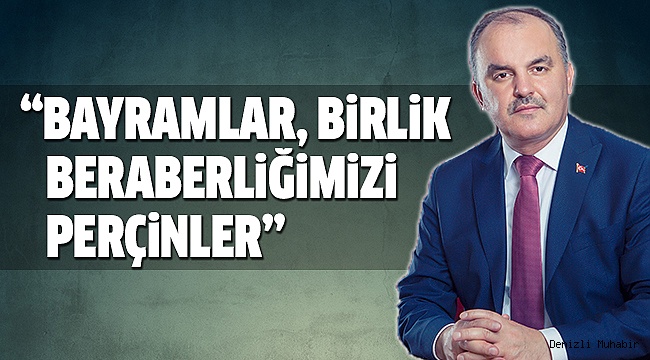 BAŞKAN GÜRLESİN’DEN KURBAN BAYRAMI MESAJI