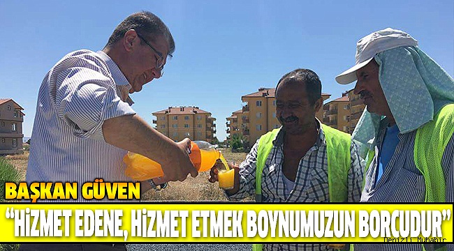BAŞKAN GÜVEN, ASFALT ÇALIŞMALARINI İNCELEDİ