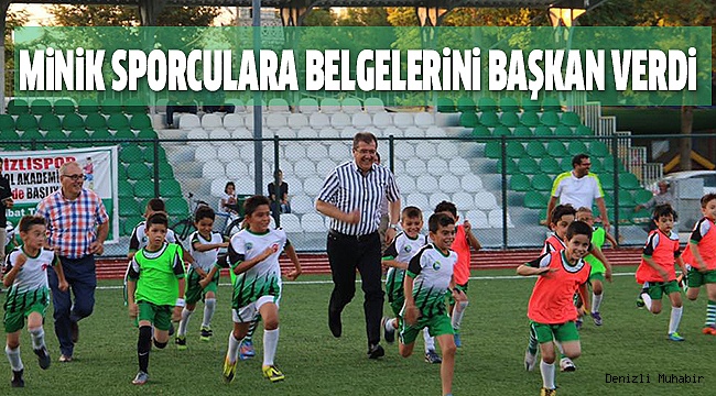 ÇİVRİLLİ MİNİKLER SPORA DOYDU