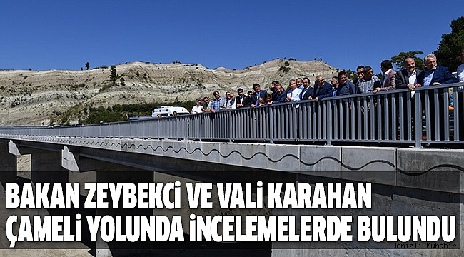 DENiZLi-ÇAMELi YOLU HiZMETE AÇILDI