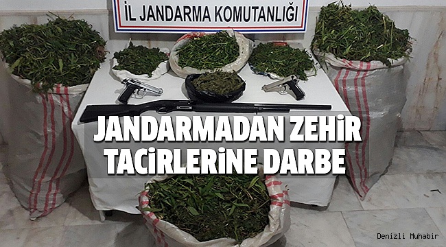 DENİZLİ’DE 25 KİLO UYUŞTURUCU YAKALANDI