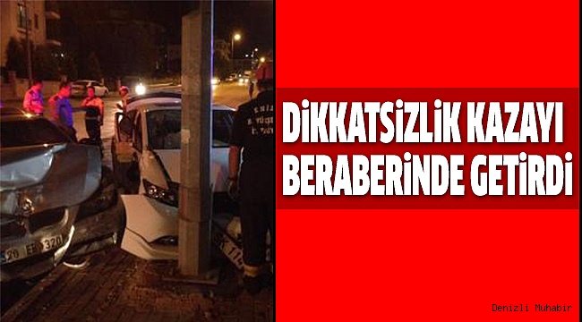 DENiZLi’DE KAZA:2 YARALI